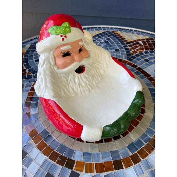 Vintage | Holiday | Rare Vintage Santa Clause Candy Dish Its Alive